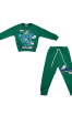 بلوز و شلوار پسرانه مدل ماینکرفت سبز 1