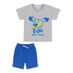 تیشرت و شلوارک نوزادی مدل سگ پتی