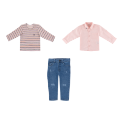 بلوز و شومیز و شلوار نوزادی مدل آتور
