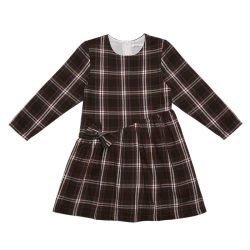 پیراهن دخترانه مدل چهارخانه الهه