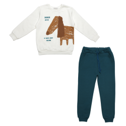 بلوز و شلوارپسرانه مدل سگ مهربان