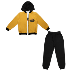  سویشرت و بلوز و شلوار پسرانه مدل خردلی