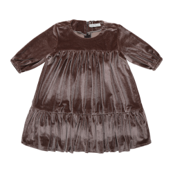 پیراهن مخمل  دخترانه مدل درسا 2