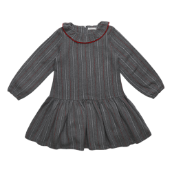 پیراهن دخترانه مدل ذغالی 