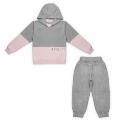 هودی و شلوار دخترانه مدل شکوفه