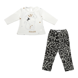 بلوز و شلوار دخترانه مدل گربه