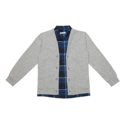 شومیز و ژاکت  پسرانه مدل دورس برفی