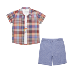 تیشرت و شومیز و شلوارک پسرانه مدل سیرک3