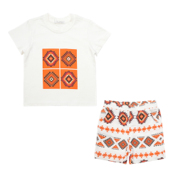 تیشرت و شلوارک پسرانه مدل سرخپوست 2