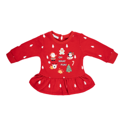 پیراهن دخترانه مدل کریسمس