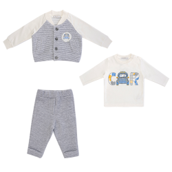 سه تیکه پسرانه مدل ماشینی