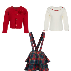 سه تیکه دخترانه مدل نارگل