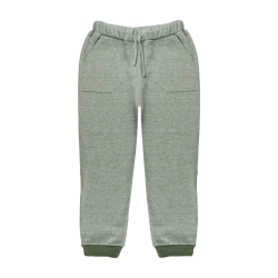 شلوار پسرانه مدل اسلش سبز 