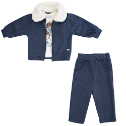 سه تیکه دخترانه مدل دخترک پاپیونی