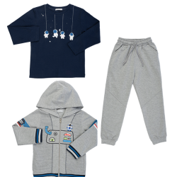 سه تیکه پسرانه مدل فضانورد