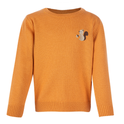 بافت پسرانه مدل سنجاب نارنجی آیچیلک