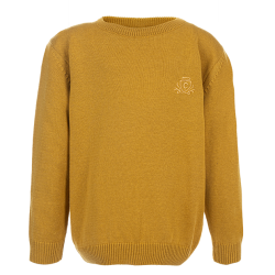 بافت پسرانه مدل خردلی ساده آیچیلک