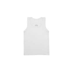 زیرپوش پسرانه مدل سفید ساده آیچیلک