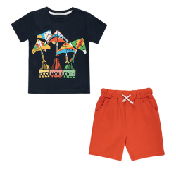 تیشرت و شلوارک پسرانه مدل پرواز 2