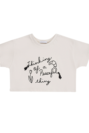 تیشرت نیم تنه دخترانه