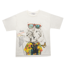 تیشرت پسرانه مدل شیر عکاس