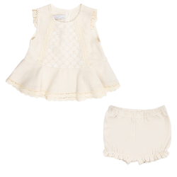 پیراهن و شورت دخترانه مدل عید نوروز