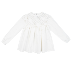 پیراهن دخترانه مدل سفیذ توری مهمانی