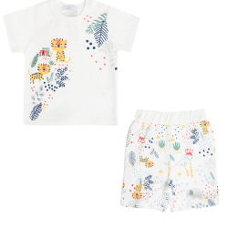 تیشرت و شلوارک پسرانه مدل savanefamily