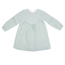 پیراهن دخترانه مدل شکوفه های بهاری