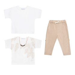  سه تیکه پسرانه مدل برگ های معلق2