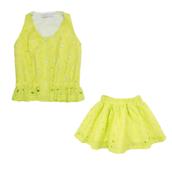 تاپ و دامن دخترانه مدل فسفری 