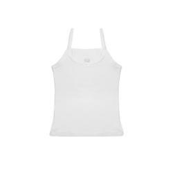 زیرپوش دخترانه مدل سفید ساده آیچیلک