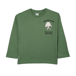 بلوزپسرانه مدل سبز walking long2