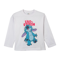 بلوزدخترانه مدل سفید  glad Stitch2