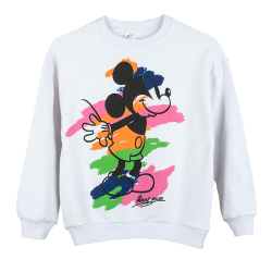 بلوز دخترانه مدل سفید colorful micky  