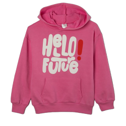 هودی دخترانه مدل اینده صورتی 