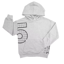 هودی پسرانه مدل طوسی ورزشی   