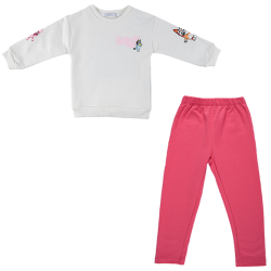 بلوز و شلوار دخترانه مدل بلویی و دوستان 1