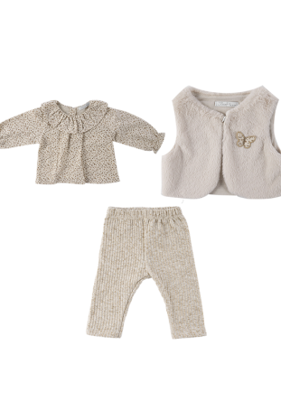 ست سه تیکه دخترانه مدل گلچهره