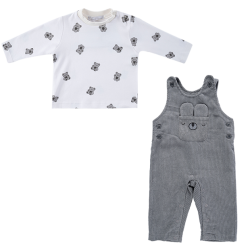 بلوز و رامپر پسرانه مدل رویای خرسی