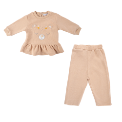 بلوز و شلوار دخترانه مدل موش نارنجی