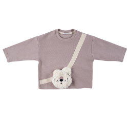 بلوز دخترانه مدل کیف دستی خرسی