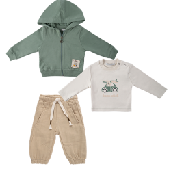 سه تیکه پسرانه مدل خرس کوچولو