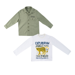 شومیز و بلوز پسرانه مدل جنگلبان 3