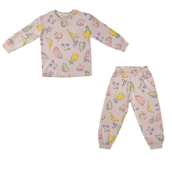 بلوز و شلوار راحتی دخترانه مدل میوه ای