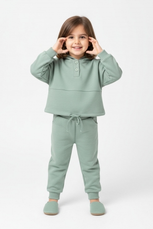 سوییشرت و شلوار دخترانه مدل پاییز2