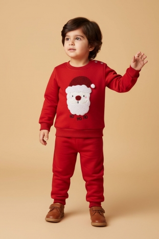 بلوز و شلوار پسرانه مدل کریسمس و بابانوئل 2