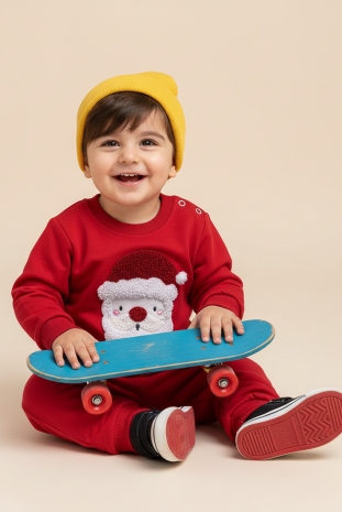 بلوز و شلوار پسرانه مدل سانتا 1