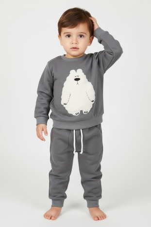 بلوز و شلوار پسرانه مدل خرس تدی