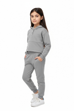 سوییشرت و شلوار دخترانه مدل پاییز3